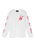 Simone Rocha Tortoise & Hare long-sleeve T-shirt - White