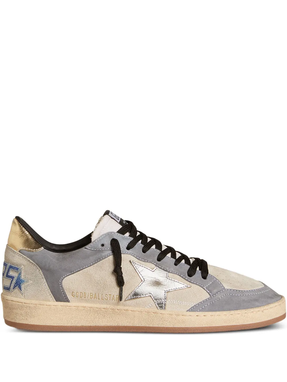 Golden Goose Ball Star leather sneakers Grey