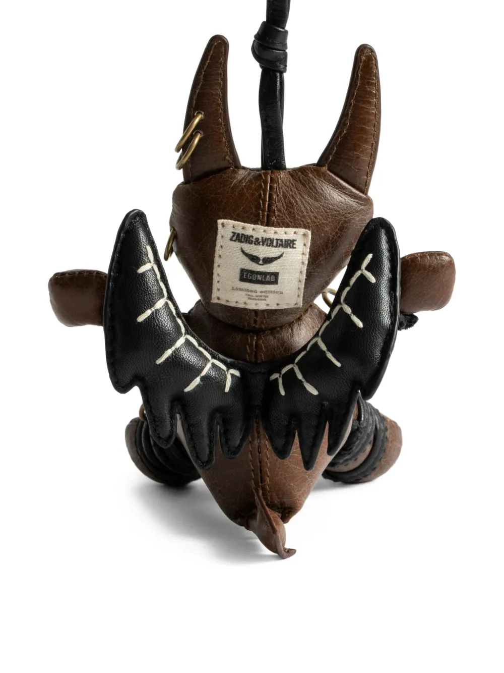 Zadig&Voltaire Voodoo Devil sleutelhanger Bruin