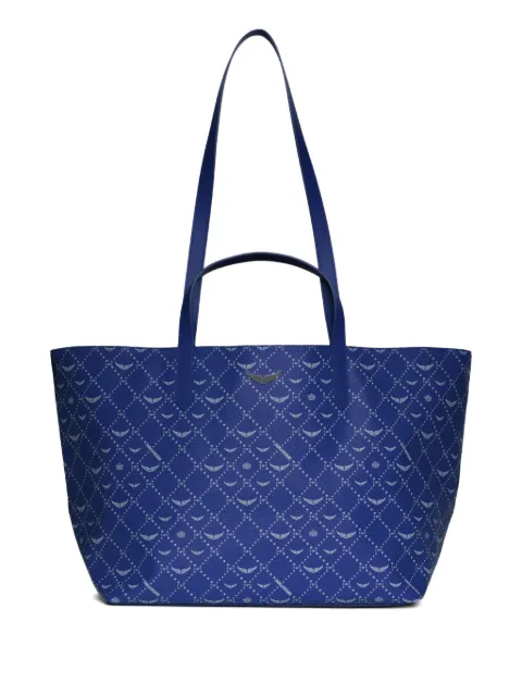 Zadig&Voltaire wings monogram tote bag
