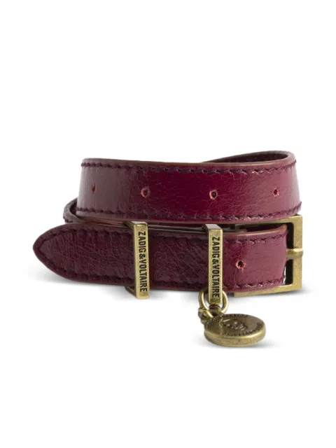 Zadig&Voltaire charm-detail buckle-design bracelet