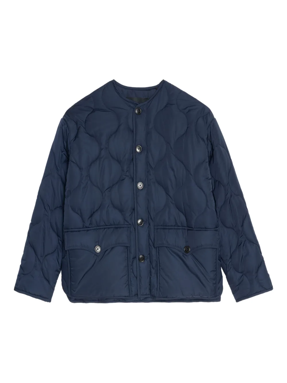 Zadig&Voltaire Bunji quilted button-fastening jacket Blauw