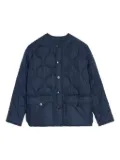 Zadig&Voltaire Bunji quilted button-fastening jacket - Blue