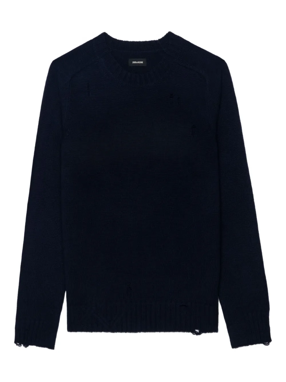 Zadig&Voltaire Gerafelde trui Blauw
