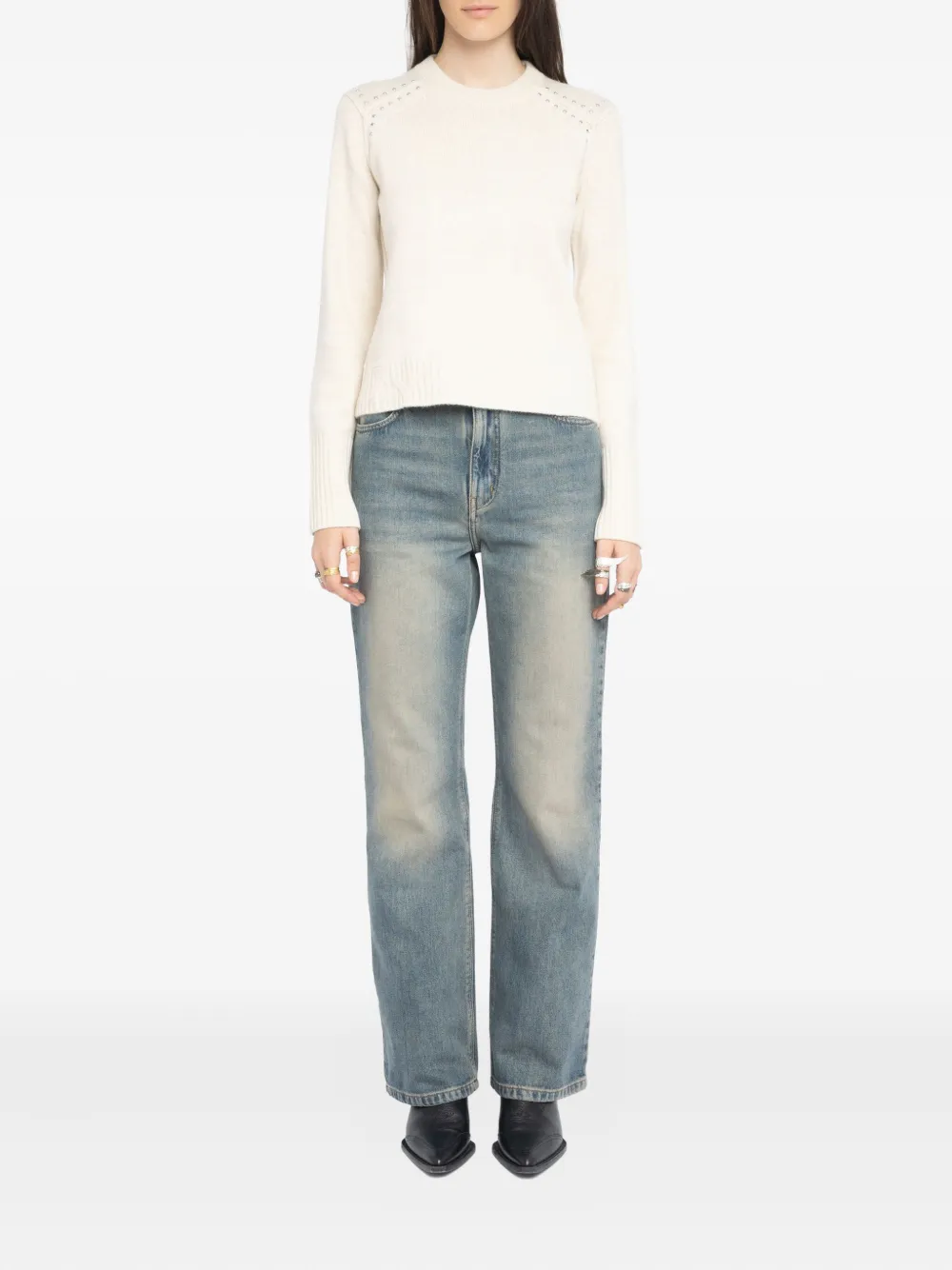 Zadig&Voltaire embellished crew-neck sweater | Knitted Sweaters | Image 2