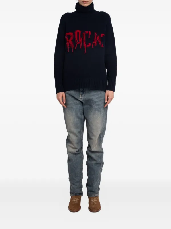 zadig＆voltaire タートルネックニット 黒 Zadig&Voltaire タートルネック セーター | ブラック | FARFETCH JP