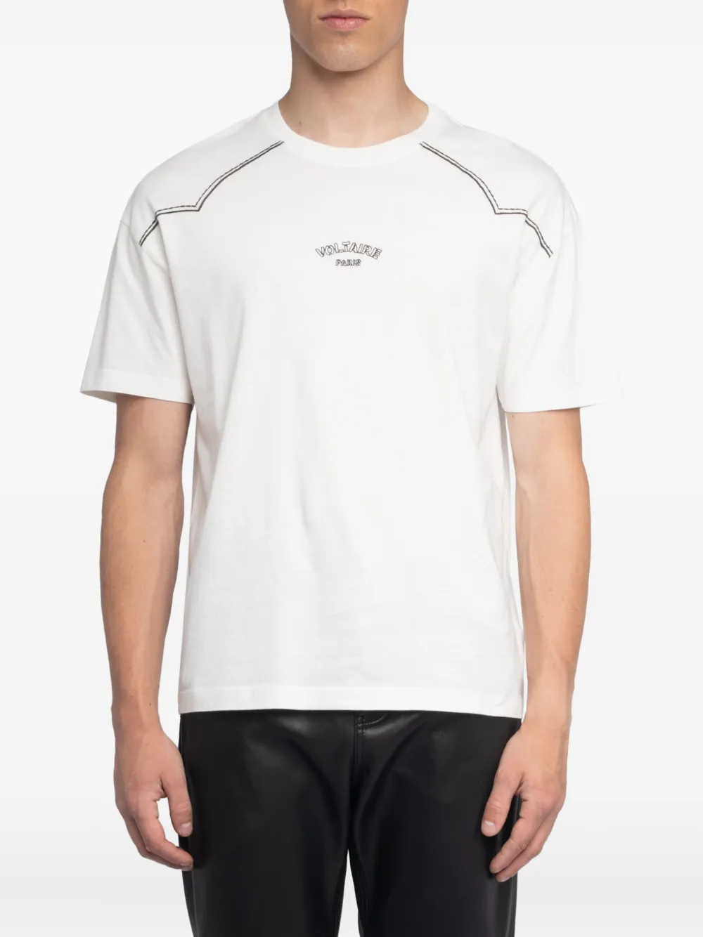 Zadig&Voltaire T-shirt van biologisch katoen Wit