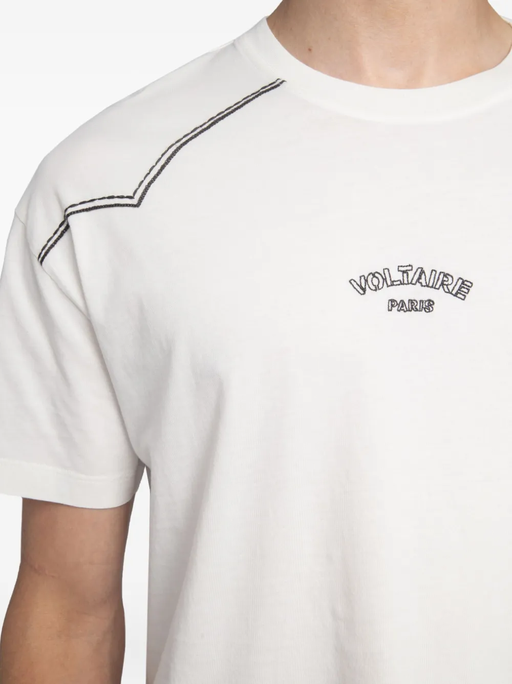 Zadig&Voltaire T-shirt van biologisch katoen Wit