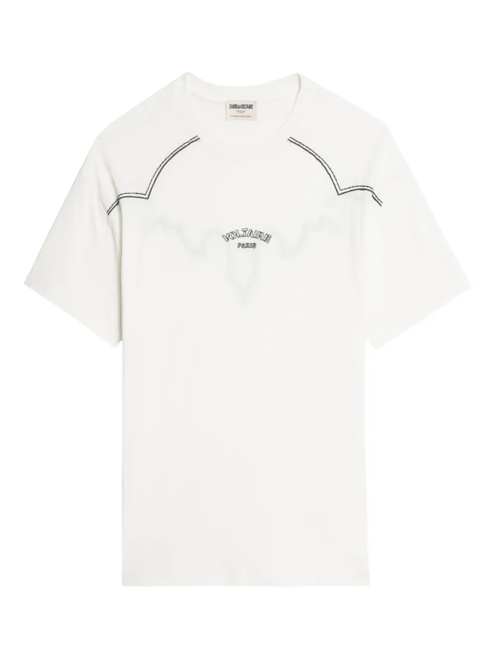 Zadig&Voltaire organic cotton T-shirt Wit