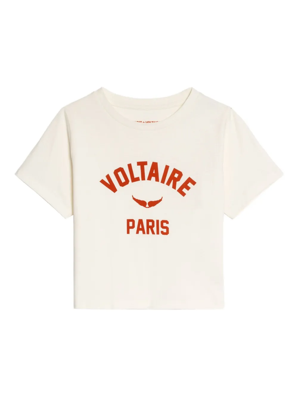 Zadig&Voltaire graphic-print short-sleeve T-shirt | Neutrals | Image 1