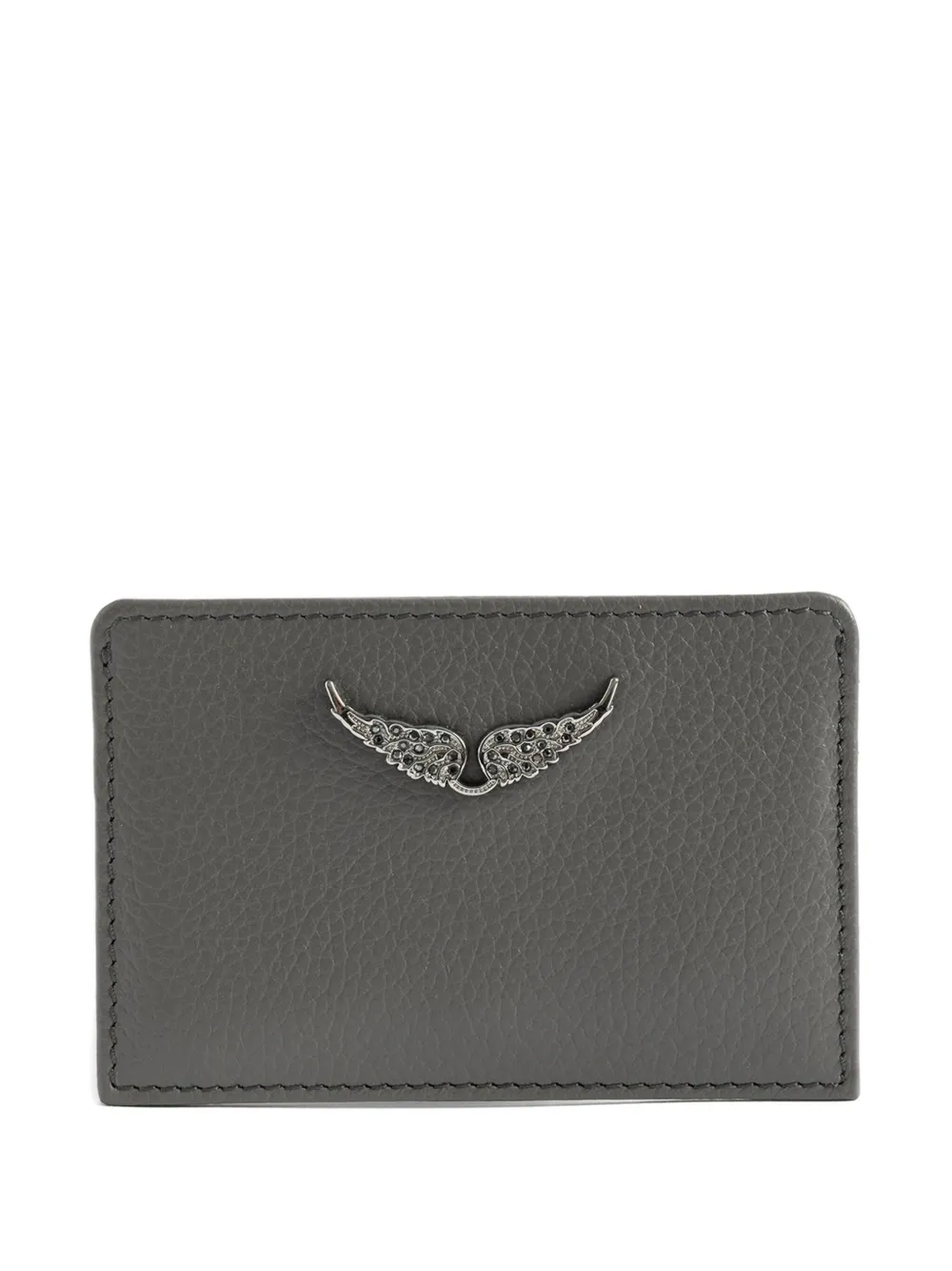Zadig&Voltaire leather cardholder | Grey | Image 1