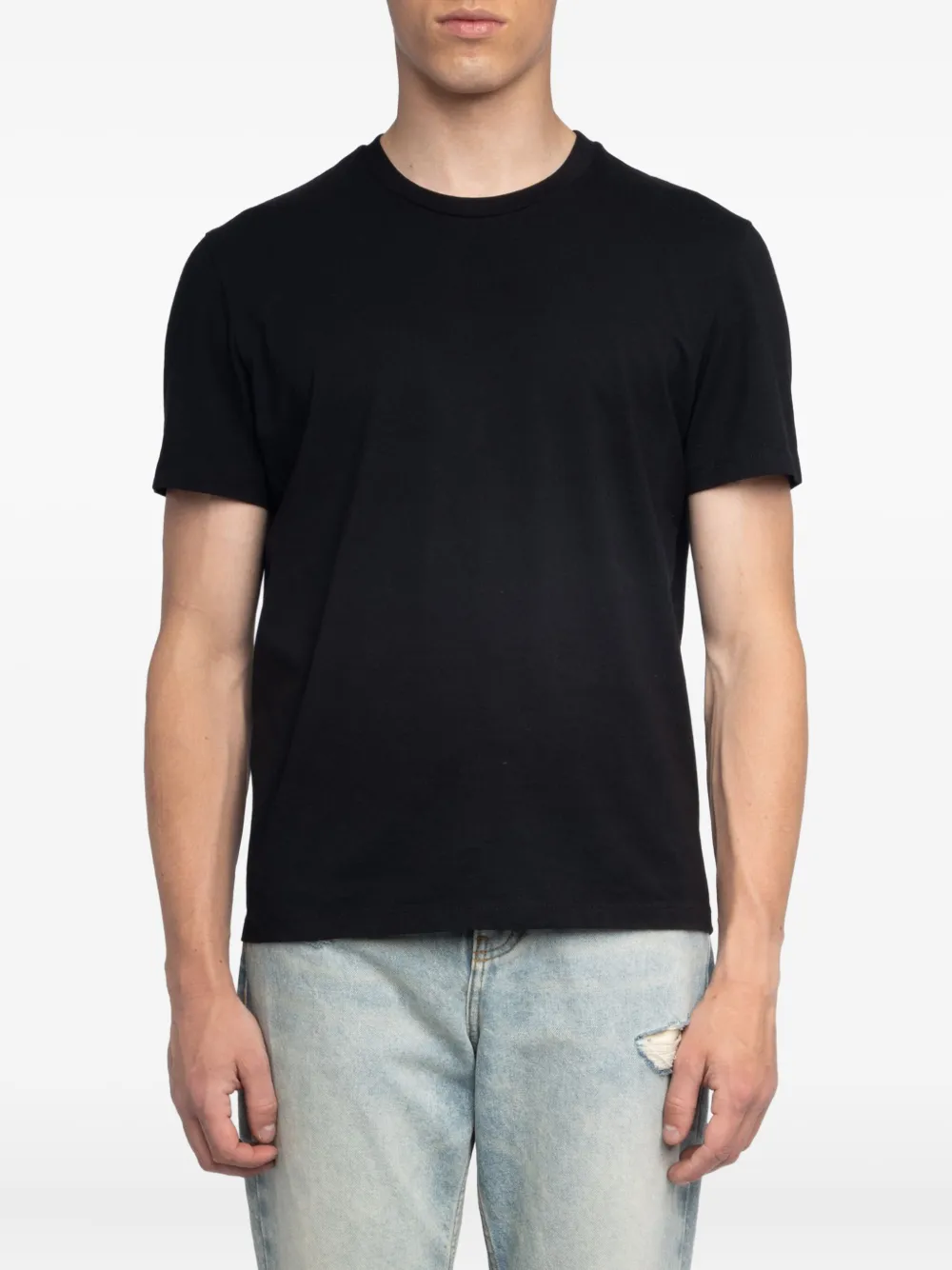 Zadig&Voltaire T-shirt met logoprint Zwart
