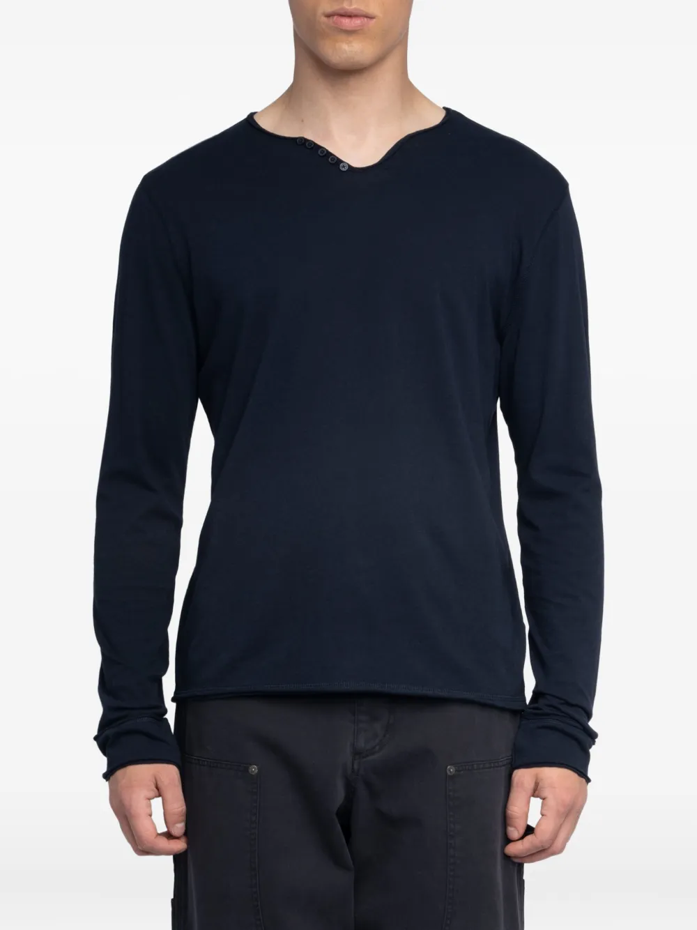 Zadig&Voltaire T-shirt van biologisch katoen Blauw