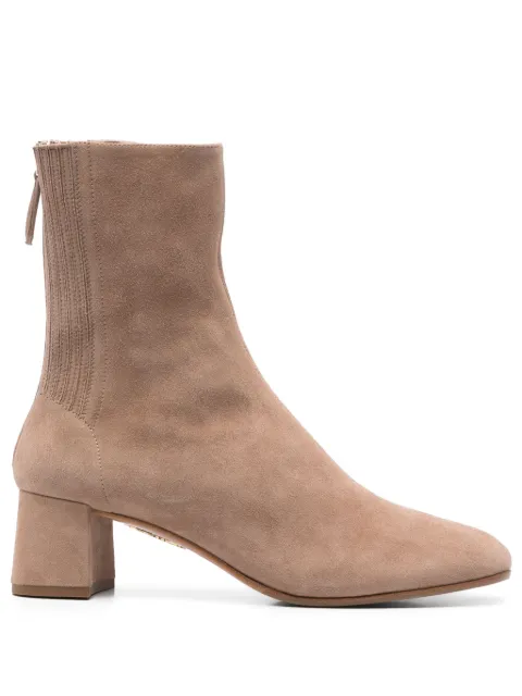 Aquazzura Stivaletti W.G. in pelle scamosciata 50mm