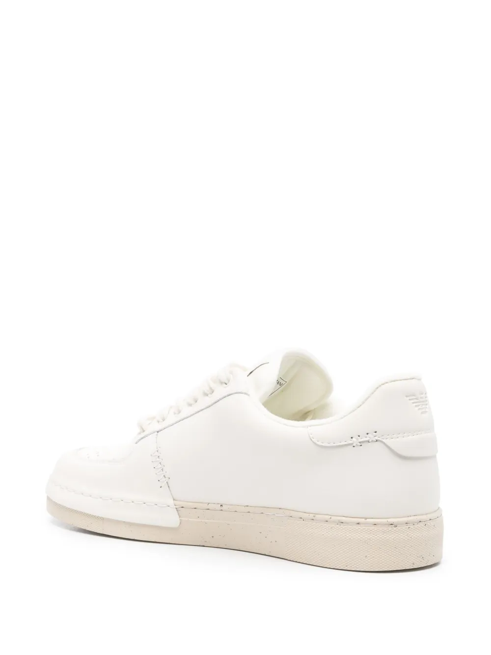 Emporio Armani lace-up sneakers Neutrals