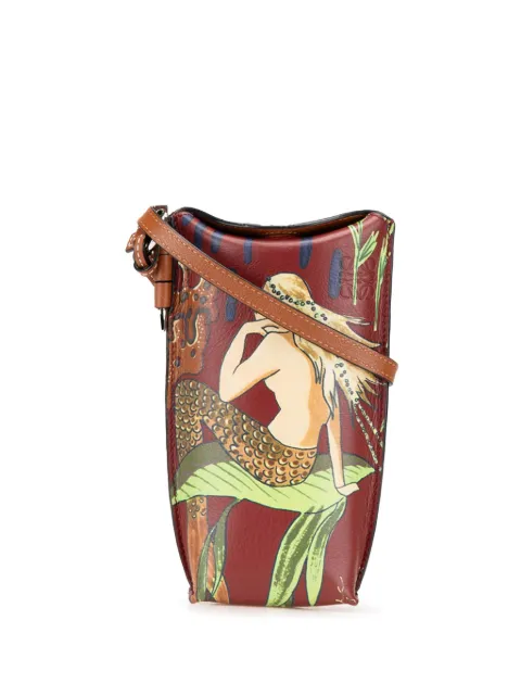 Loewe Pre-Owned 2020 Paulas Ibiza Leather Mermaid Gate Pocket crossbody bag