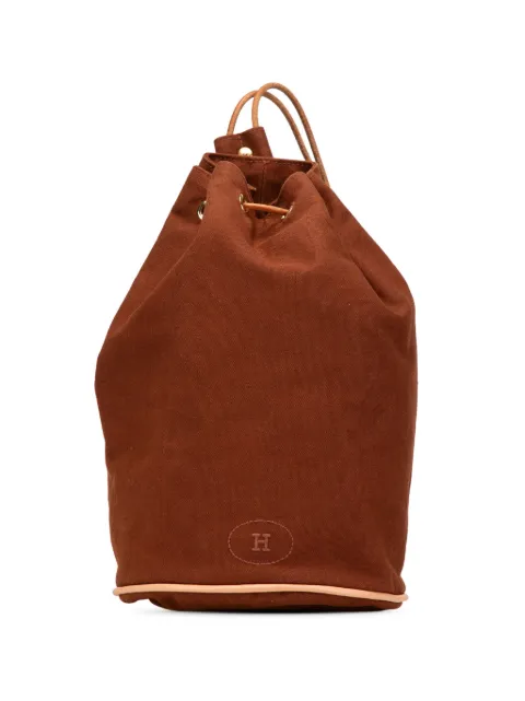 Hermès Pre-Owned 2000-2024 Canvas Polochon Mimile backpack