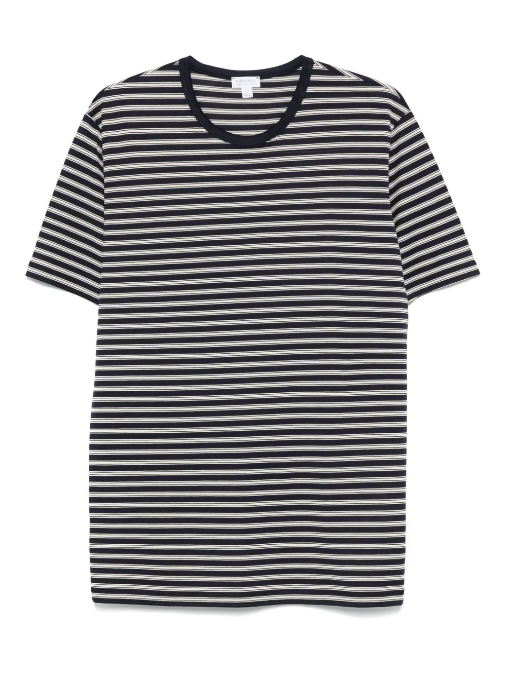 Sunspel playera con motivo de rayas | azul | Image 1