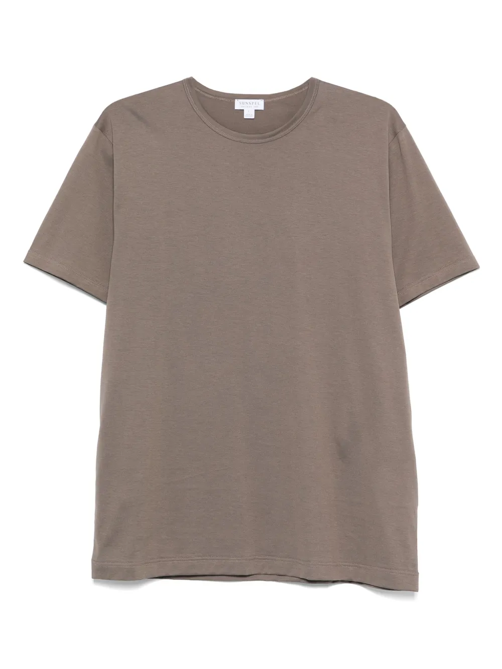 Sunspel playera de algodón | marrón | Image 1