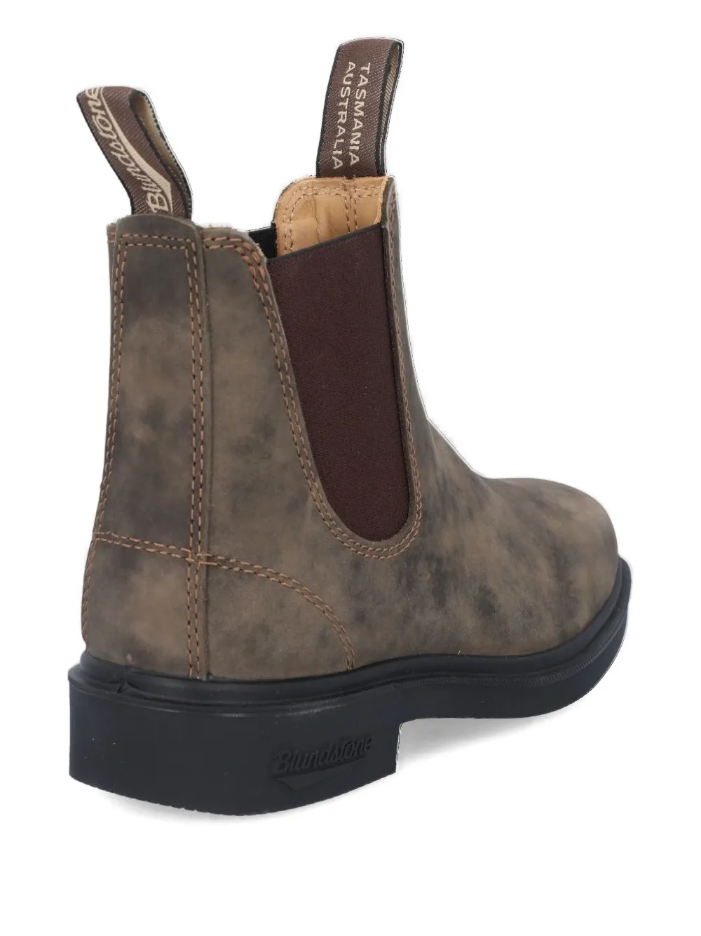 Blundstone elastic-sided leather chelsea boots Brown