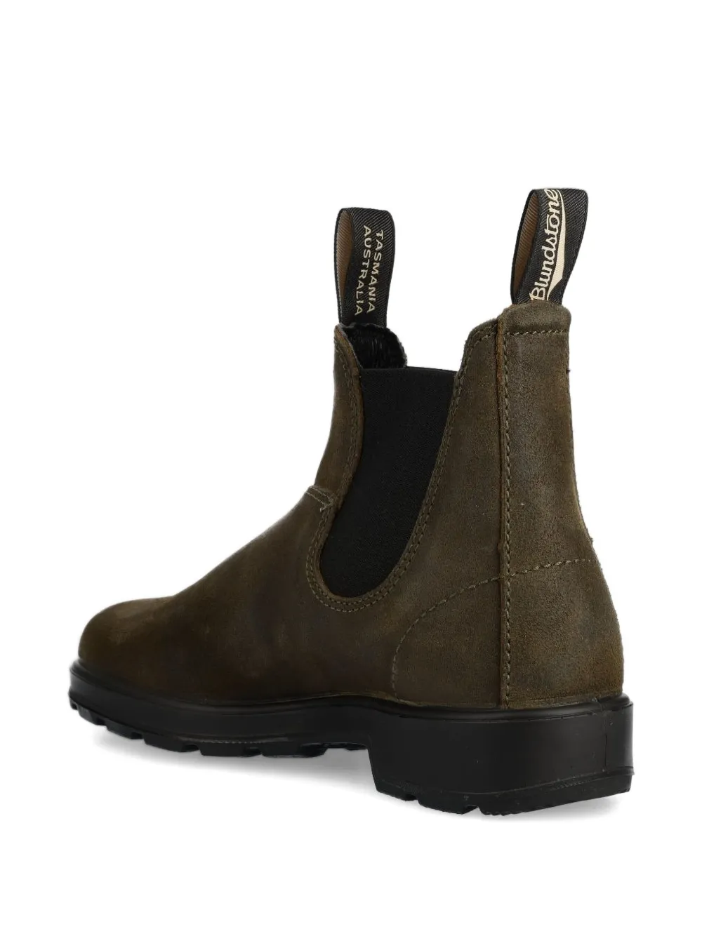 Blundstone elastic-panels suede boots Brown