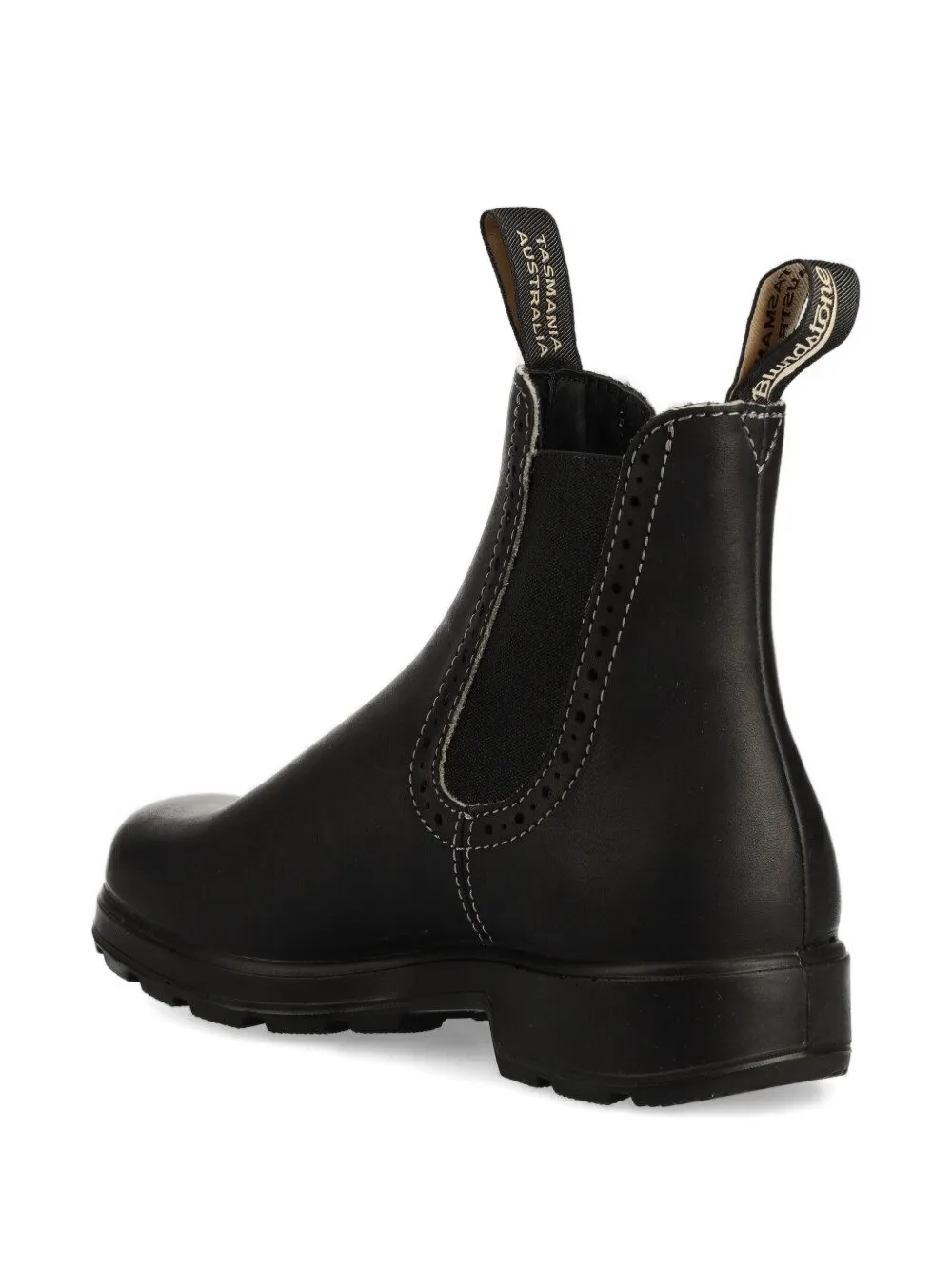 Blundstone elastic-sided leather chelsea boots Black