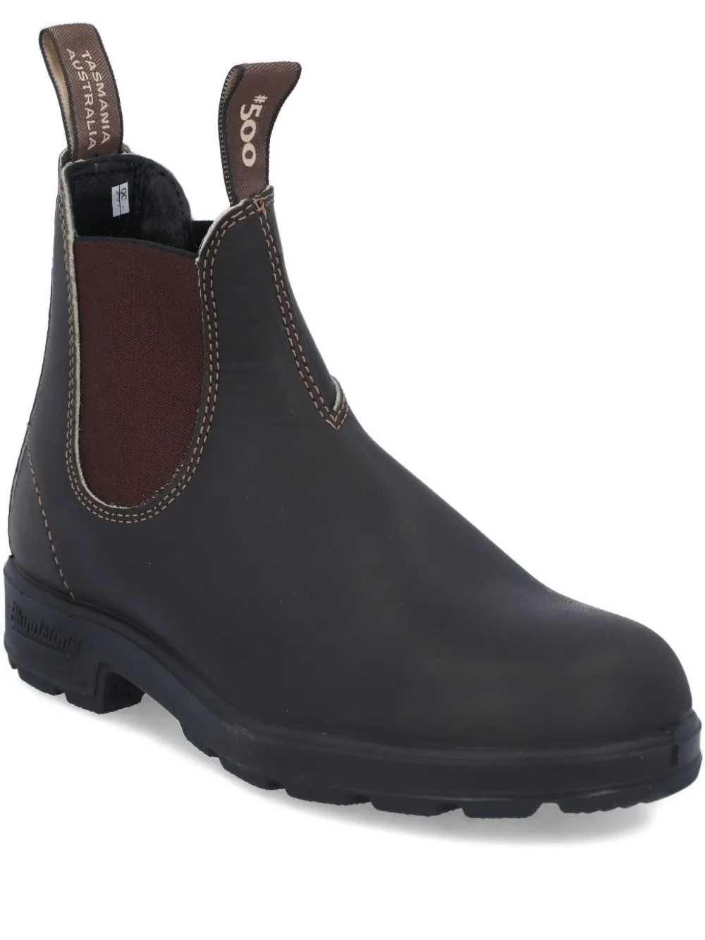 Blundstone elastic-sided leather chelsea boots Blue