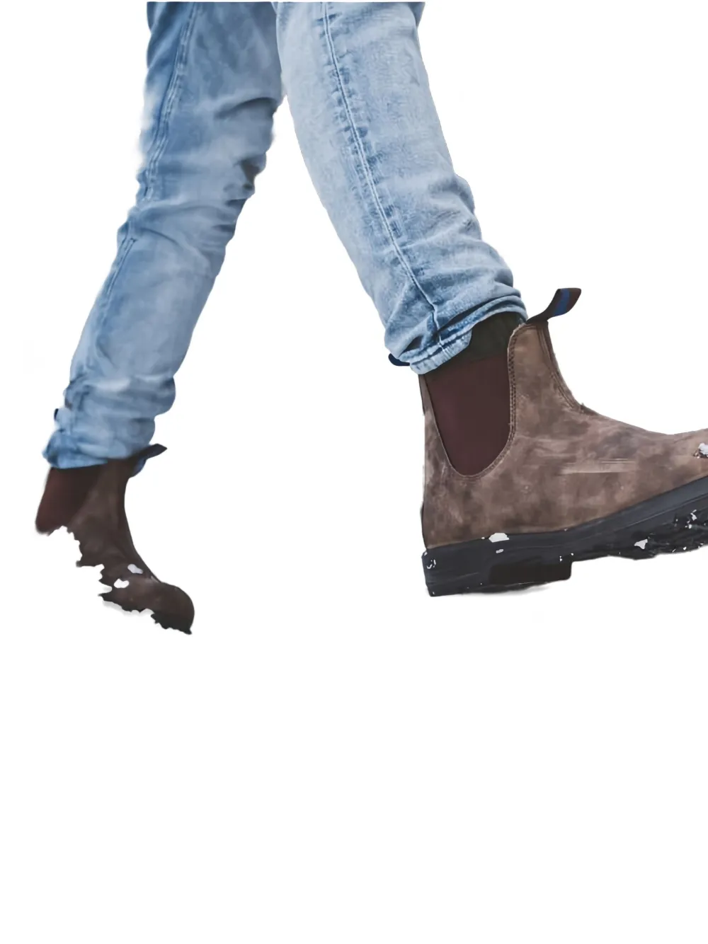 Blundstone Pull-tab Chelsea Boot In Brown