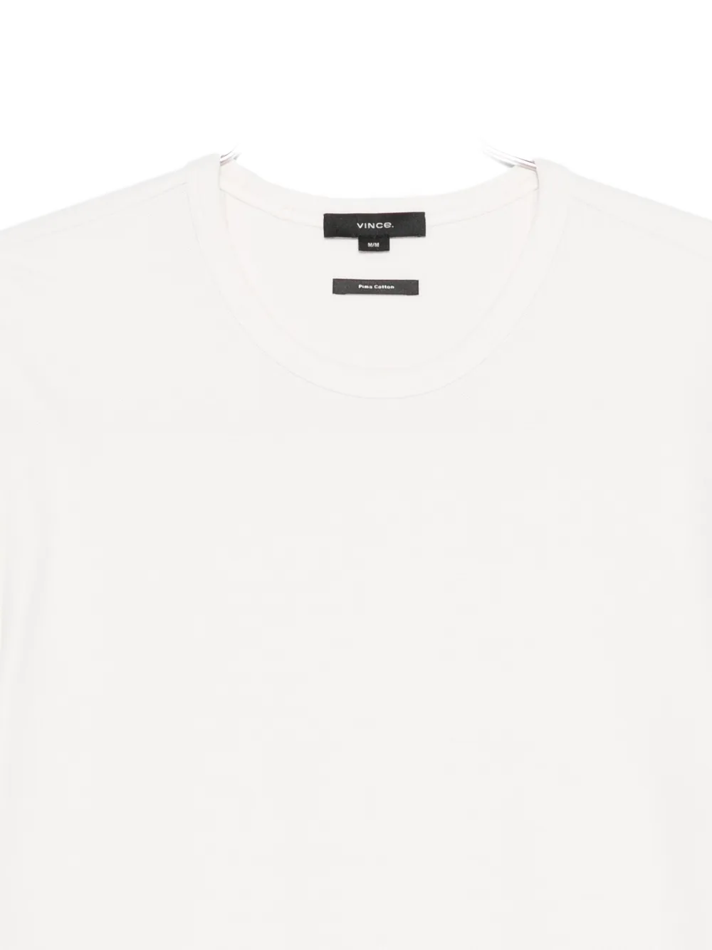 Vince Short-sleeve Crew-neck T-shirt In White