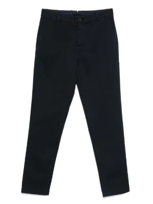 ストップウォッチ Wales Bonner 黒 ボタン付きスラックス Wales Bonner スタッズ ブーツカット パンツ | ブルー | FARFETCH JP