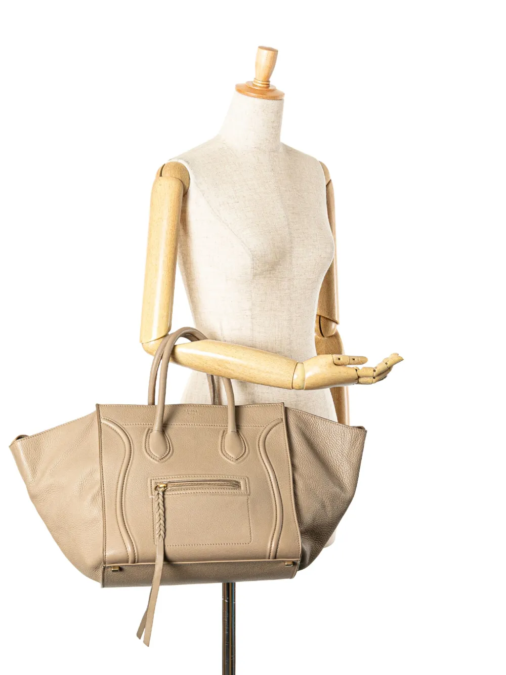 Céline Pre-Owned 2012 ミディアム ラゲージ レザー ファントム トートバッグ | プレオウンド | Image 2