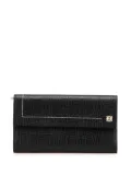 Loewe Pre-Owned 2003 Anagram Grained Calfskin Wallet long wallets - Black