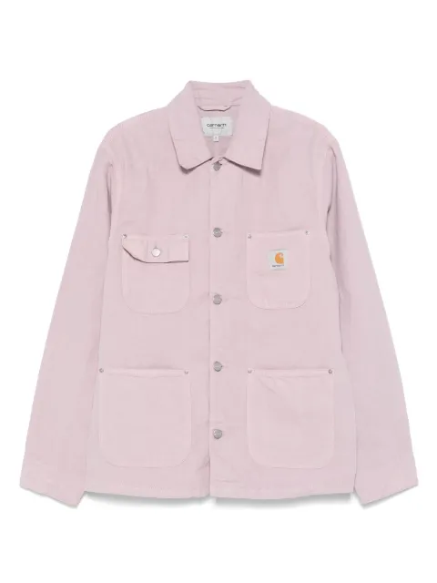 Carhartt WIP logo-patch denim jacket