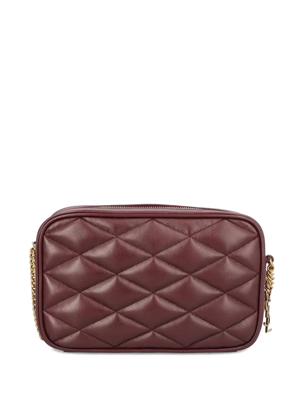 Saint Laurent quilted leather shoulder bag - Rood