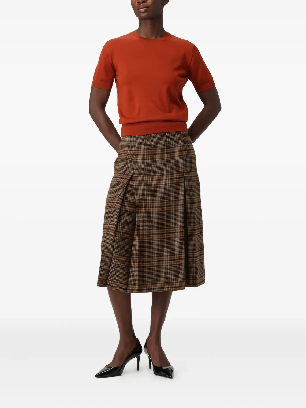 Saint Laurent short-sleeve crew-neck sweater | Knitted Sweaters | Image 2