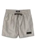AMIRI graphic-print swim shorts - Neutrals