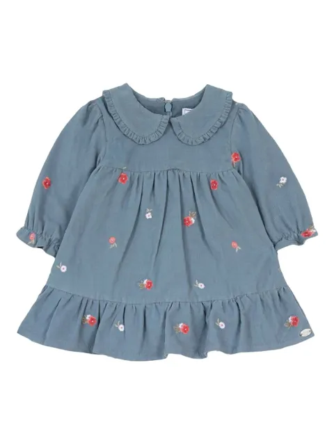 Tartine Et Chocolat floral-embroidery dress