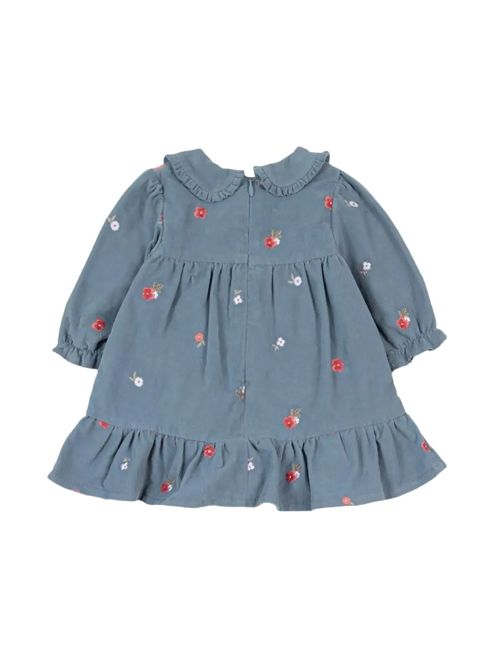 Tartine Et Chocolat floral-embroidery dress Blauw