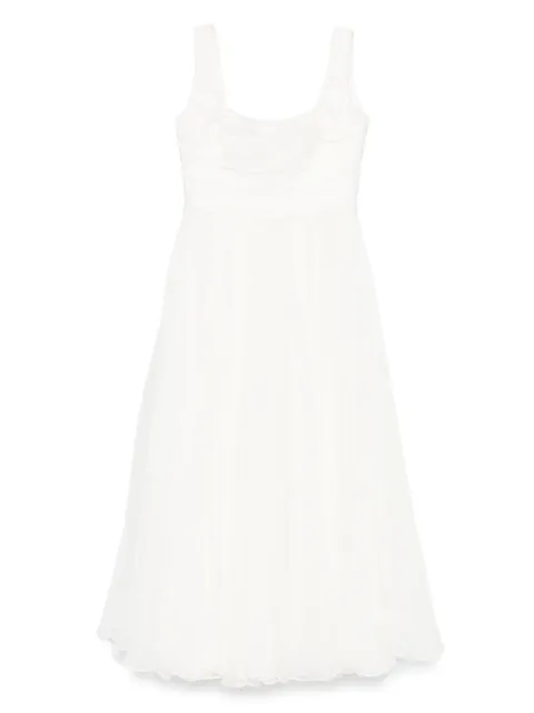 M.Marquise silk-blend dress