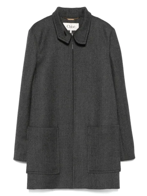 Chloé zip-up oversize coat