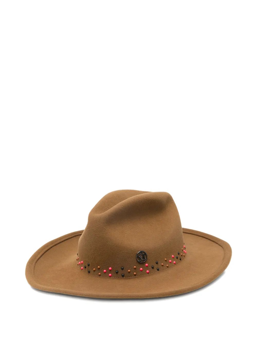 Maison Michel beaded felt hat