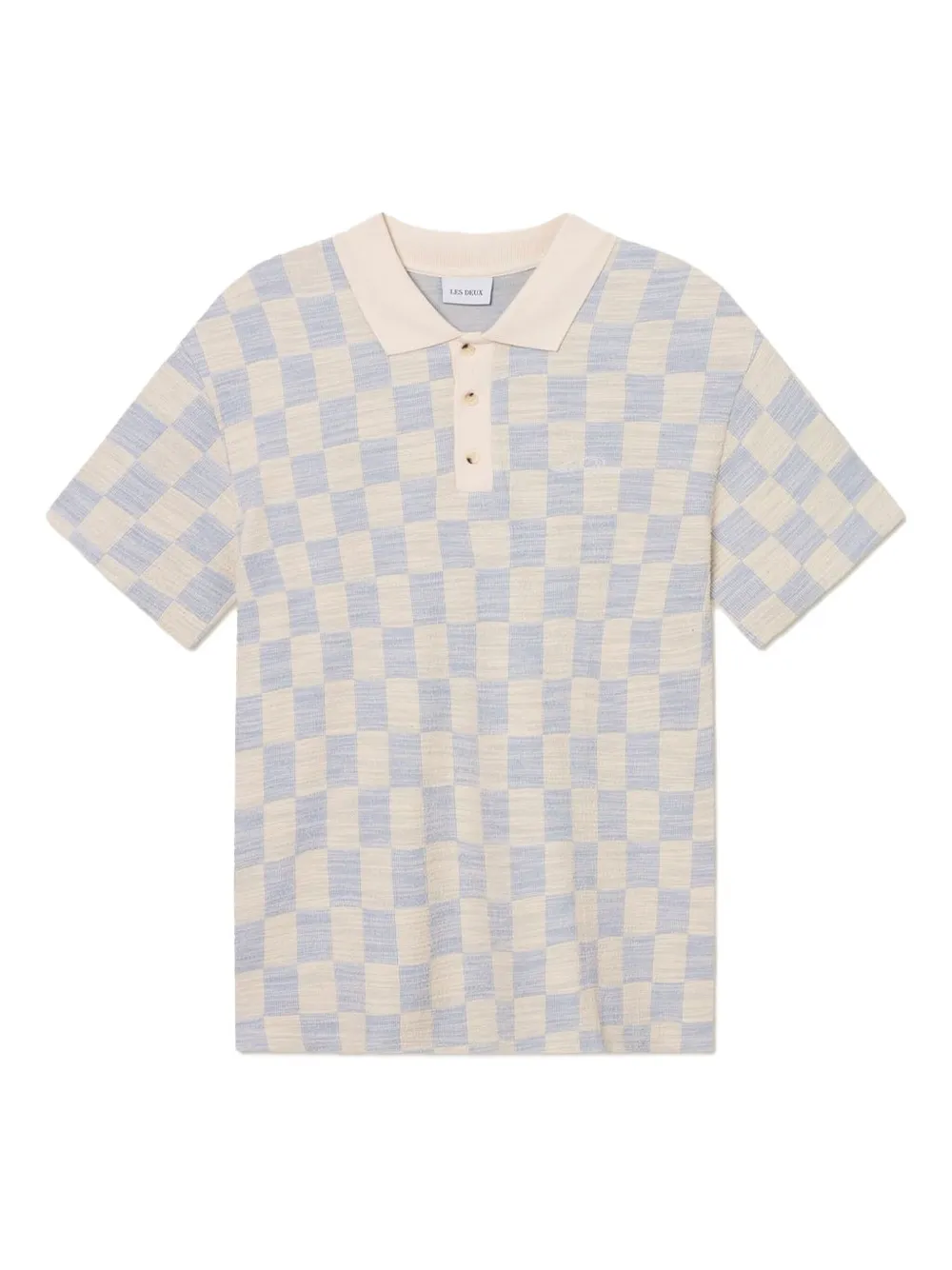 Les Deux playera tipo polo con cuadros estampados | neutro | Image 1