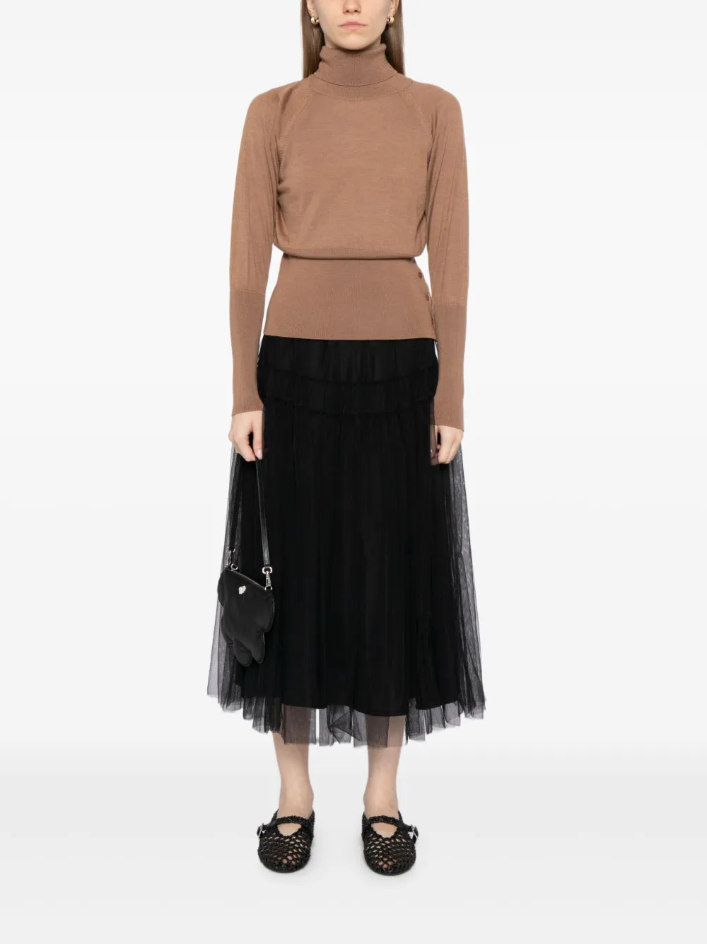 Simone Rocha top ajustado con cuello alto | Playeras y jerséis | Image 2