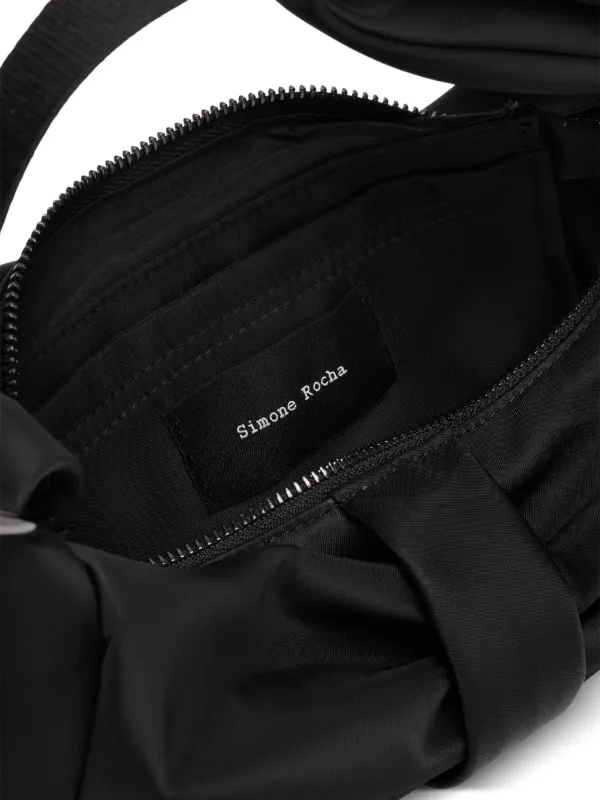 Simone Rocha リボン ハンドバッグ | ブラック | FARFETCH JP