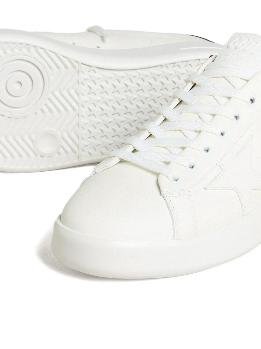 Golden Goose Purestar leather sneakers White