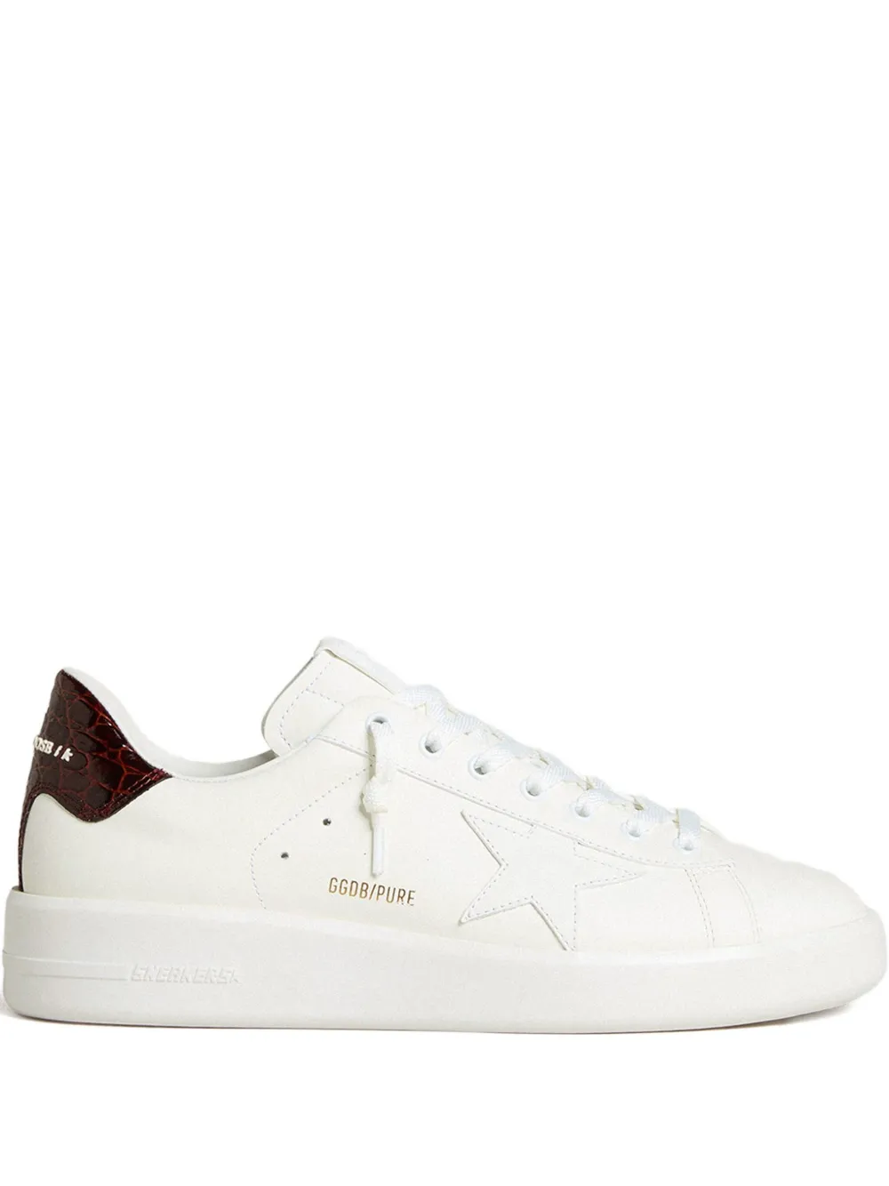 Golden Goose Purestar leather sneakers White