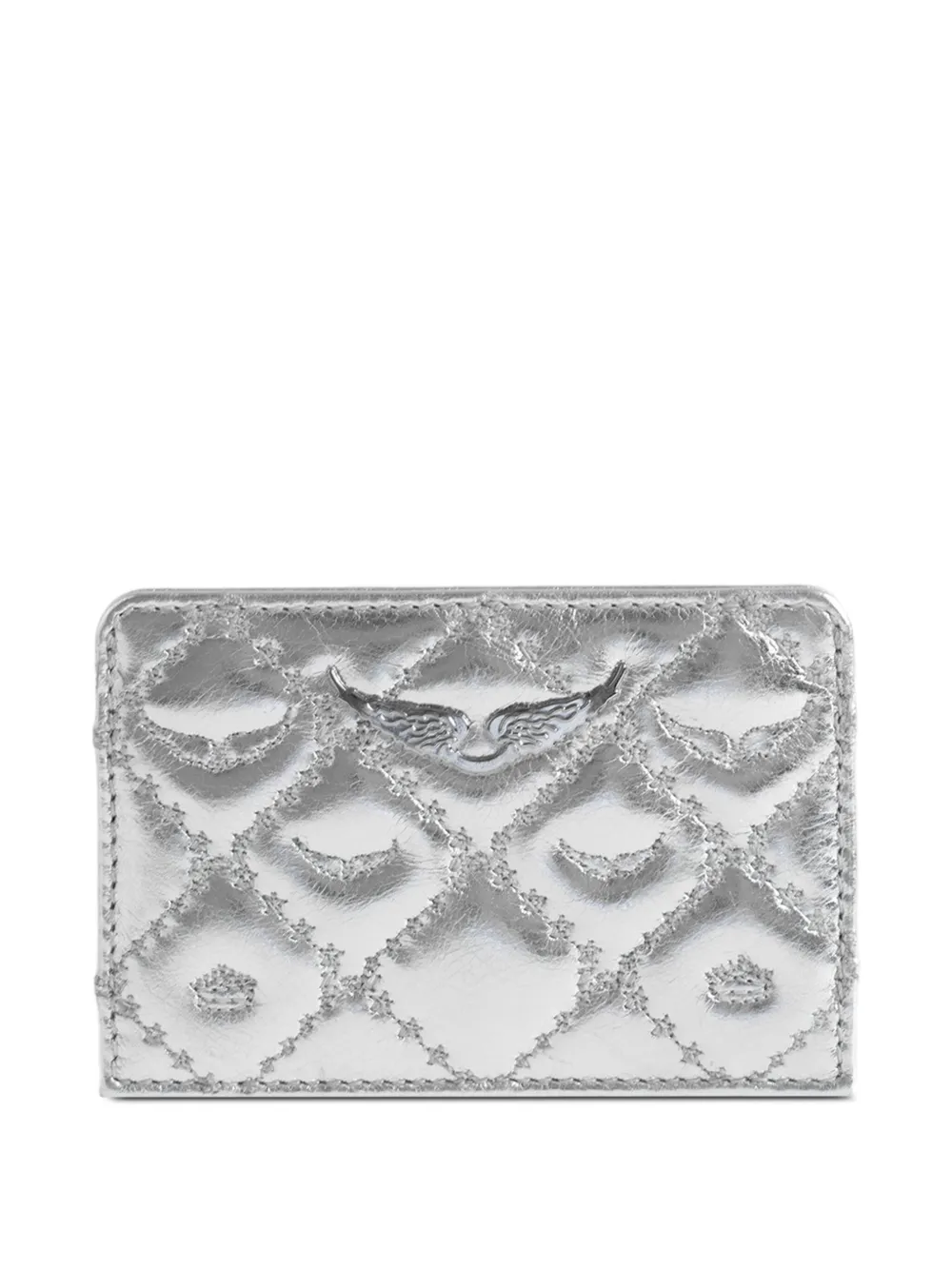 Zadig&Voltaire quilted leather card holder | Image 2