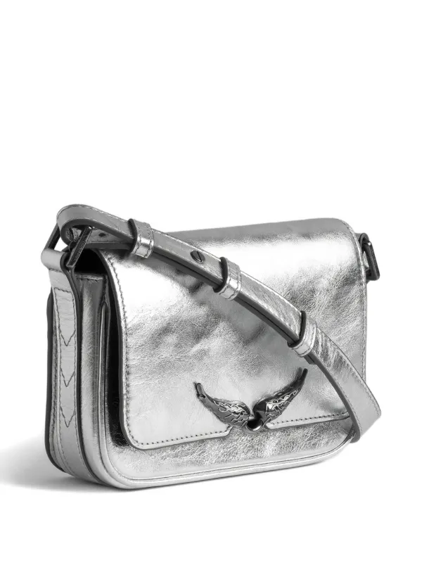 Zadig&Voltaire Bolsa Transversal Le Zazi | Prateado | FARFETCH BR