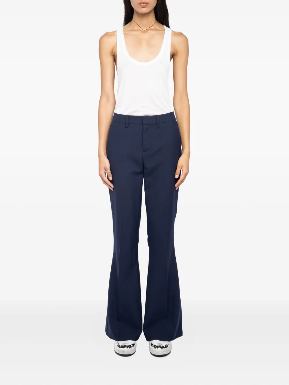 Zadig&Voltaire Flared broek Blauw