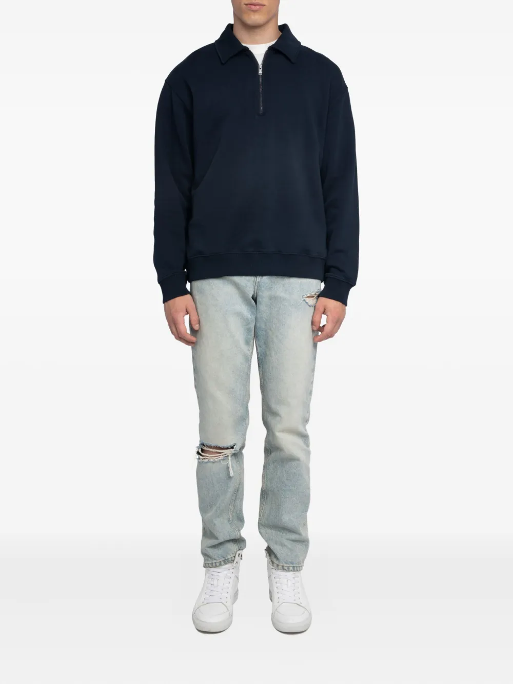 Zadig&Voltaire Sweater van biologisch katoen - Blauw